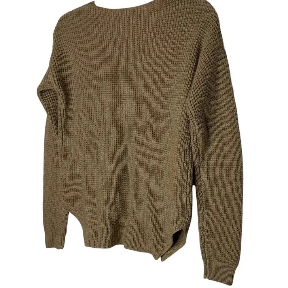 Aritzia Wilfred Free Wool Wolter Sweater in Constant Camel Long Sleeve Size XXS - Picture 11 of 11